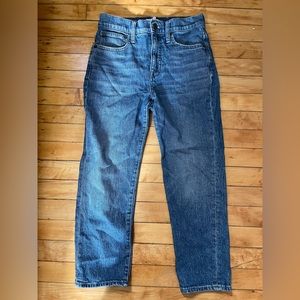Madewell jeans -classic straight jean 25P